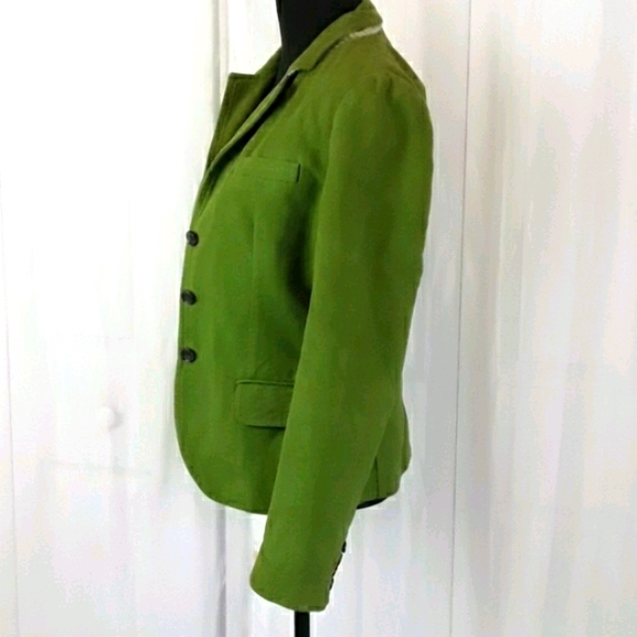 J.crew blazer sz S green jacket - Picture 3 of 7